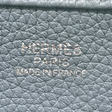 エヴリン3 GM □M刻印 シエル/シルバー金具 トリヨン レディース ショルダーバッグ