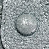 エヴリン3 GM □M刻印 シエル/シルバー金具 トリヨン レディース ショルダーバッグ