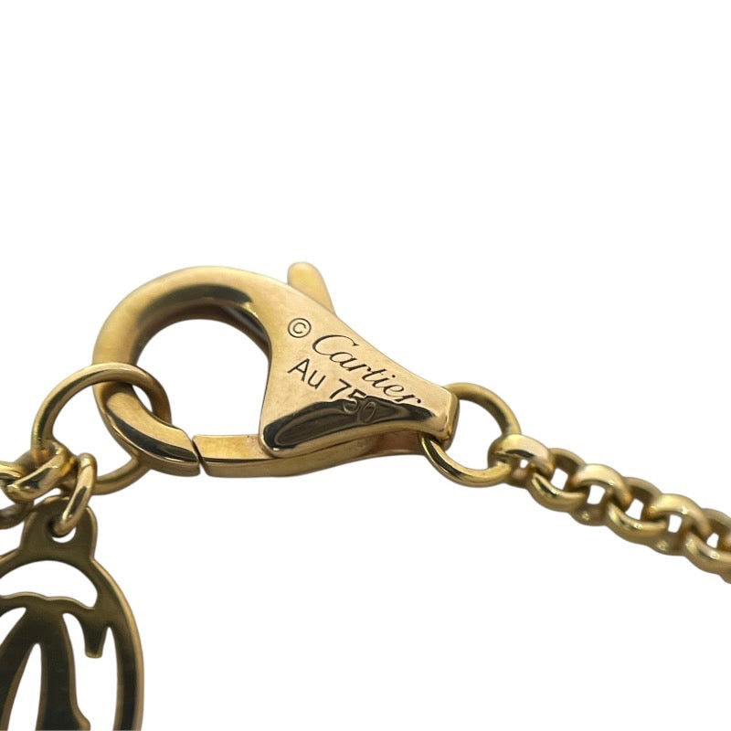 カルティエ Cartier レ ベルランゴ ドゥ カルティエ MM 750PG/ピンクカルセドニー/ガーネット ジュエリー
