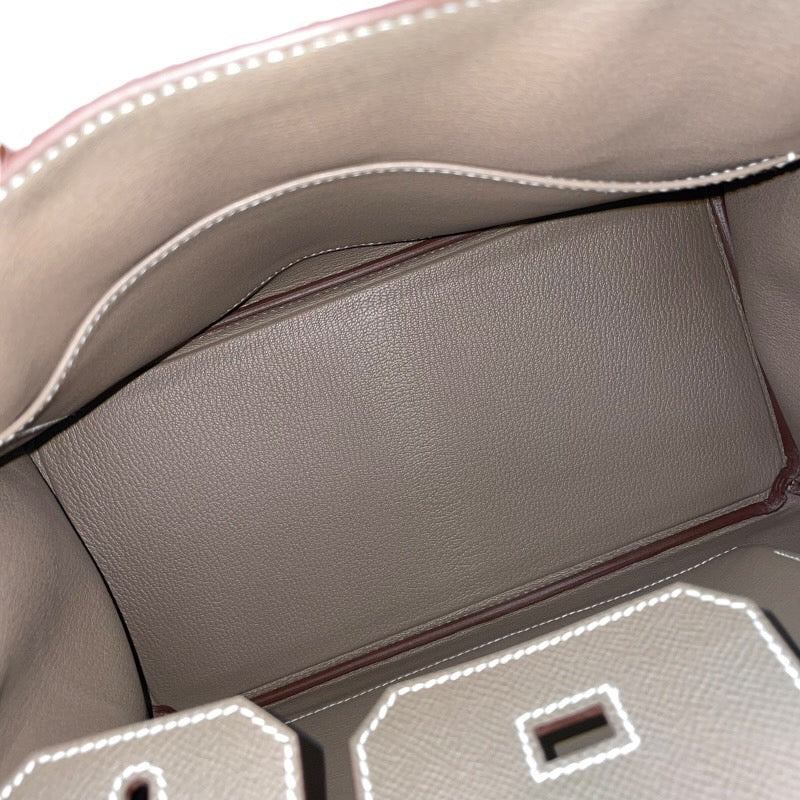 エルメス HERMES バーキン30 B刻印 エトゥープ ゴールド金具 エプソン レディース ハンドバッグ
