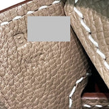 エルメス HERMES バーキン30 B刻印 エトゥープ ゴールド金具 エプソン レディース ハンドバッグ