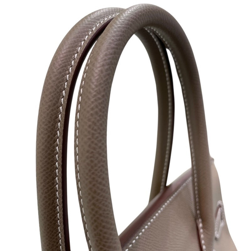エルメス HERMES バーキン30 B刻印 エトゥープ ゴールド金具 エプソン レディース ハンドバッグ