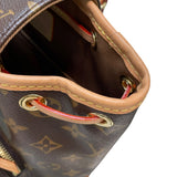 ルイ・ヴィトン LOUIS VUITTON モンスリMINI M11199 ブラウン モノグラムキャンバス レディース リュック・デイパック