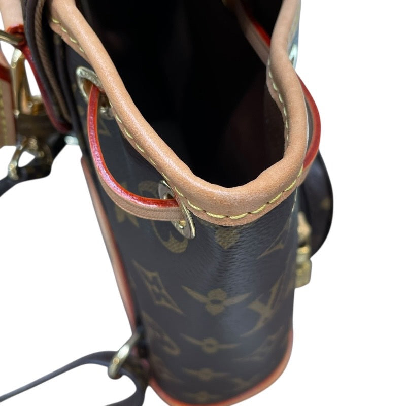ルイ・ヴィトン LOUIS VUITTON モンスリMINI M11199 ブラウン