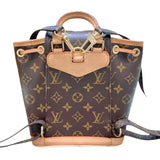 ルイ・ヴィトン LOUIS VUITTON モンスリMINI M11199 ブラウン モノグラムキャンバス レディース リュック・デイパック
