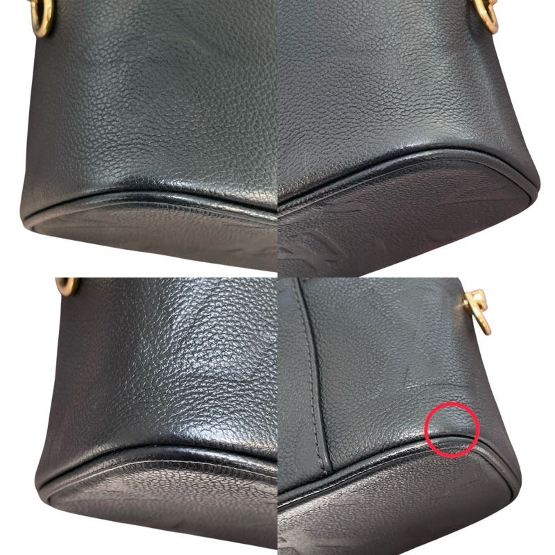 ルイ・ヴィトン LOUIS VUITTON ヴァニティ PM M45598 ノワール モノグラムアンプラント レディース ハンドバッグ