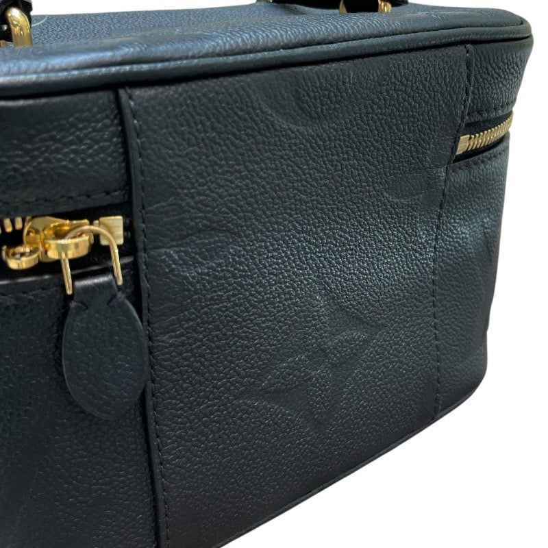 ルイ・ヴィトン LOUIS VUITTON ヴァニティ PM M45598 ノワール モノグラムアンプラント レディース ハンドバッグ
