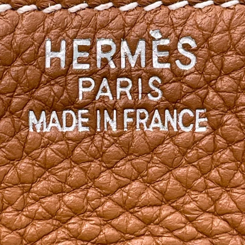 エルメス HERMES バーキン35 □I刻印 ゴールド シルバー金具 トゴ レディース ハンドバッグ