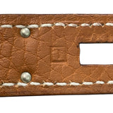 エルメス HERMES バーキン35 □I刻印 ゴールド シルバー金具 トゴ レディース ハンドバッグ