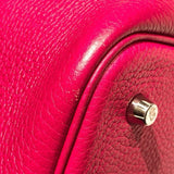エルメス HERMES ピコタンロック エクラMM Z刻 フランボワーズ/ルージュセリエ トリヨン レディース ハンドバッグ