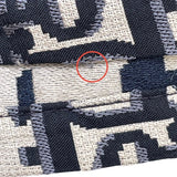 クリスチャン・ディオール Christian Dior オブリーク総柄ロングスカート 127J24A2970 ネイビー ポリエステル レディース ロングスカート