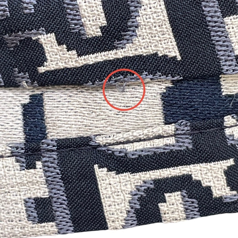 クリスチャン・ディオール Christian Dior オブリーク総柄ロングスカート 127J24A2970 ネイビー ポリエステル レディース ロングスカート