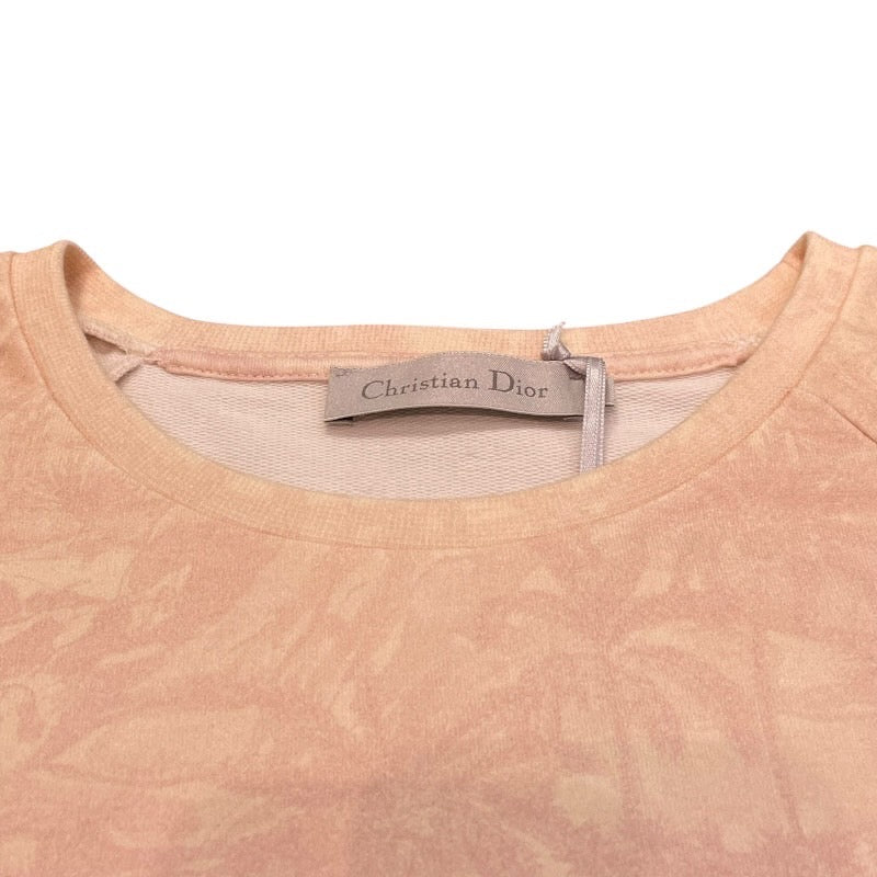 クリスチャン・ディオール Christian Dior ロゴ刺繍 グラデーションワンピース 1WBB13DRSA ピンク ブルー コットン94% エラスタン6% キッズ ワンピース