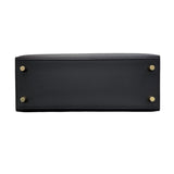 エルメス HERMES ケリー25 外縫い K刻印 ブラック ゴールド金具 エプソン レディース ショルダーバッグ