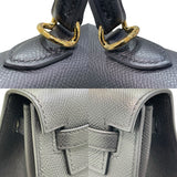 エルメス HERMES ケリー25 外縫い K刻印 ブラック ゴールド金具 エプソン レディース ショルダーバッグ