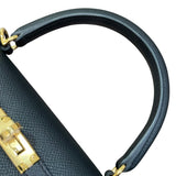 エルメス HERMES ケリー25 外縫い K刻印 ブラック ゴールド金具 エプソン レディース ショルダーバッグ