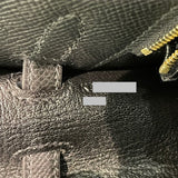 エルメス HERMES ケリー25 外縫い K刻印 ブラック ゴールド金具 エプソン レディース ショルダーバッグ