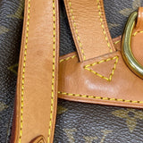 ルイ・ヴィトン LOUIS VUITTON モンスリMM M51136 ブラウン モノグラム・キャンバス レディース リュック・デイパック