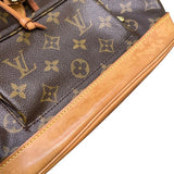 ルイ・ヴィトン LOUIS VUITTON モンスリMM M51136 ブラウン モノグラム・キャンバス レディース リュック・デイパック