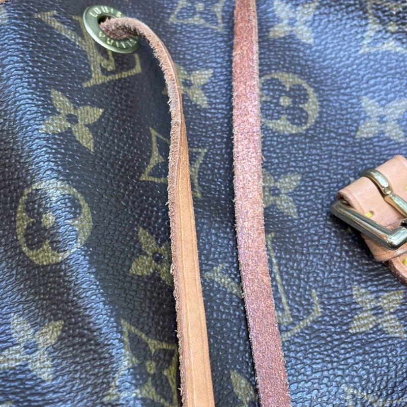 ルイ・ヴィトン LOUIS VUITTON モンスリMM M51136 ブラウン モノグラム・キャンバス レディース リュック・デイパック
