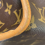 ルイ・ヴィトン LOUIS VUITTON ポパンクール M40009 ブラウン モノグラム・キャンバス レディース ハンドバッグ