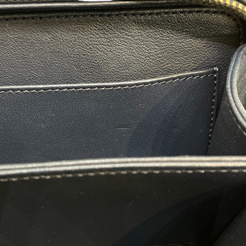 シャネル CHANEL CCフィリグリースモールバニティ A93342 26番台 ネイビー GD金具 キャビアスキン レディース ショルダーバッグ