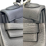 エルメス HERMES ケリー28 内縫い B刻印 ブラック シルバー金具 トリヨンクレマンス レディース ショルダーバッグ