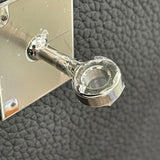 エルメス HERMES ケリー28 内縫い B刻印 ブラック シルバー金具 トリヨンクレマンス レディース ショルダーバッグ