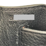 エルメス HERMES ケリー28 内縫い B刻印 ブラック シルバー金具 トリヨンクレマンス レディース ショルダーバッグ