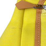 エルメス HERMES エールバッグジップアドPM Z刻 ライム/ナチュラル SV金具 トワル/ハンター レディース リュック・デイパック