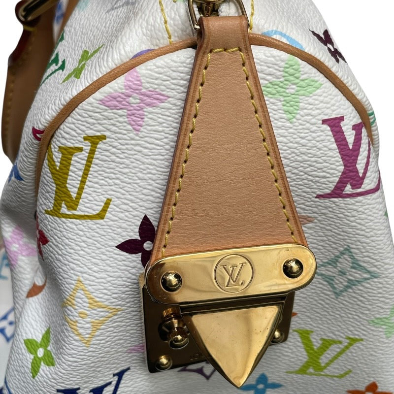 ルイ・ヴィトン LOUIS VUITTON スピーディ30 M92643 ブロン モノグラム・マルチカラー レディース ハンドバッグ