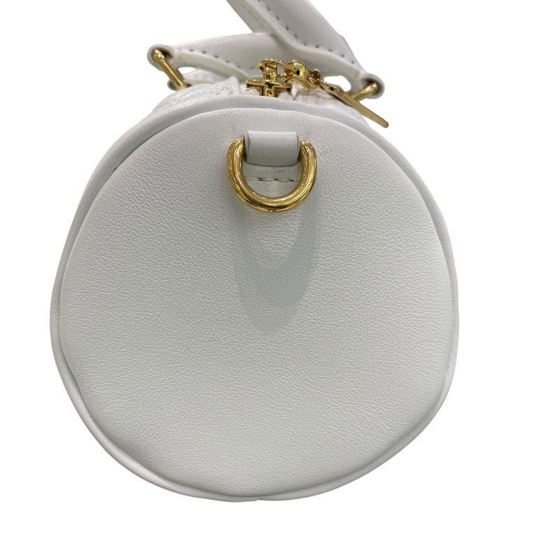 ルイ・ヴィトン LOUIS VUITTON パピヨンBB M59827 ホワイト ゴールド金具 バブルグラム レザー レディース ショルダーバッグ