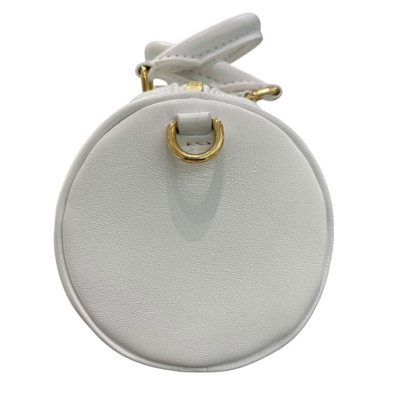 ルイ・ヴィトン LOUIS VUITTON パピヨンBB M59827 ホワイト ゴールド金具 バブルグラム レザー レディース ショルダーバッグ