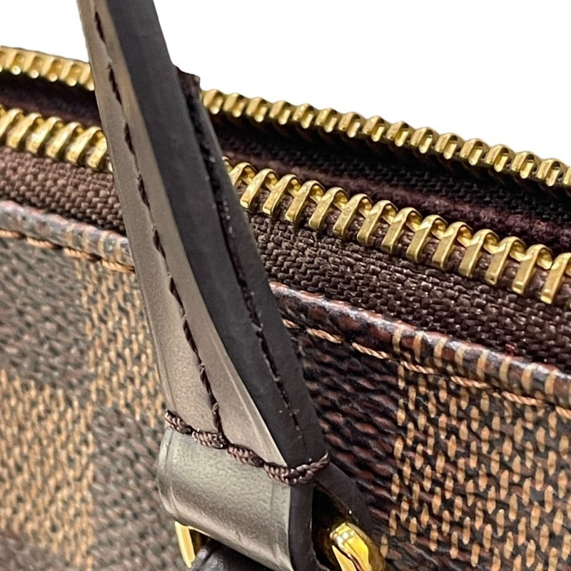 ルイ・ヴィトン LOUIS VUITTON イエナMM N41013 ブラウン ダミエ・エベヌ レディース トートバッグ