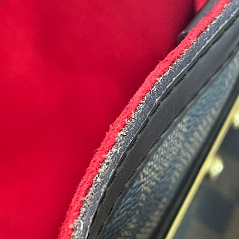 ルイ・ヴィトン LOUIS VUITTON ハムステッドMM N51204 ブラウン ダミエ・エベヌ レディース トートバッグ