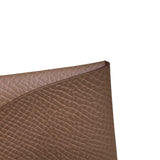 エルメス HERMES バスティア W刻印 エトゥープ シルバー金具 エプソン ユニセックス コインケース