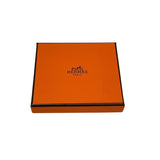 エルメス HERMES バスティア W刻印 エトゥープ シルバー金具 エプソン ユニセックス コインケース