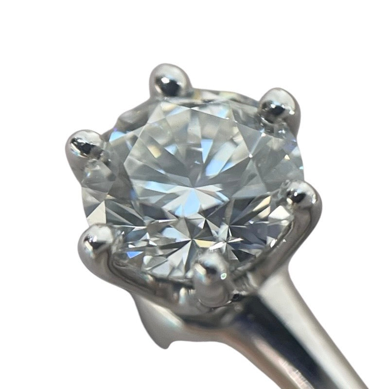 ティファニー TIFFANY＆CO ソリティアリング プラチナ Pt950 ダイヤモンド ジュエリー