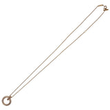 ティファニー TIFFANY＆CO Tワンナローサークルネックレス ピンクゴールド 750PG/ダイヤモンド ジュエリー