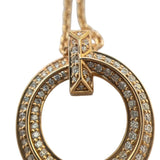 ティファニー TIFFANY＆CO Tワンナローサークルネックレス ピンクゴールド 750PG/ダイヤモンド ジュエリー