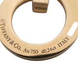 ティファニー TIFFANY＆CO Tワンナローサークルネックレス ピンクゴールド 750PG/ダイヤモンド ジュエリー