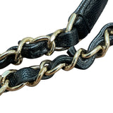 シャネル CHANEL ドーヴィル ラージ A66941 29番台 ブラック シルバー金具 キャビアスキン レディース トートバッグ