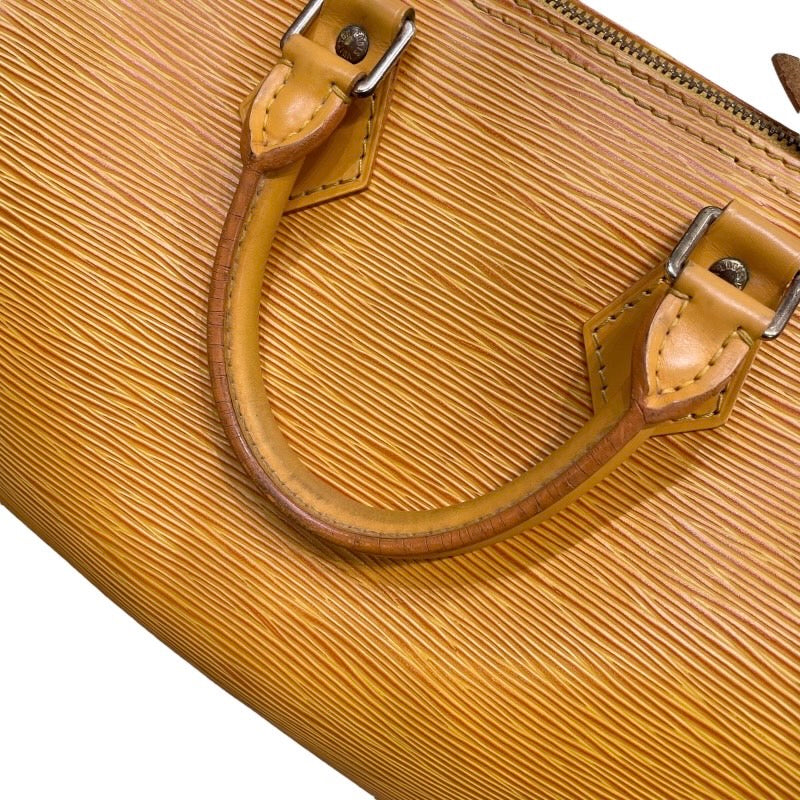 ルイ・ヴィトン LOUIS VUITTON スピーディ25 M43019 イエロー エピ レディース ボストンバッグ