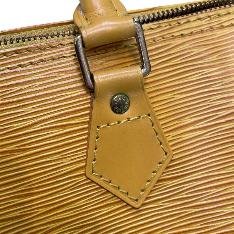 ルイ・ヴィトン LOUIS VUITTON スピーディ25 M43019 イエロー エピ レディース ボストンバッグ