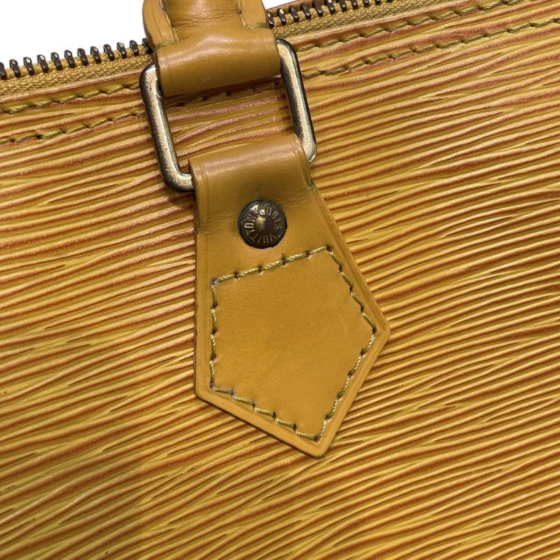 ルイ・ヴィトン LOUIS VUITTON スピーディ25 M43019 イエロー エピ レディース ボストンバッグ