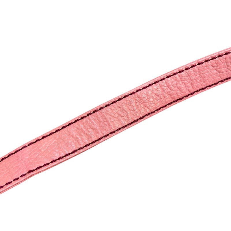 シャネル CHANEL フリンジレザーショルダーバッグ ピンク SV金具 レザー レディース ショルダーバッグ