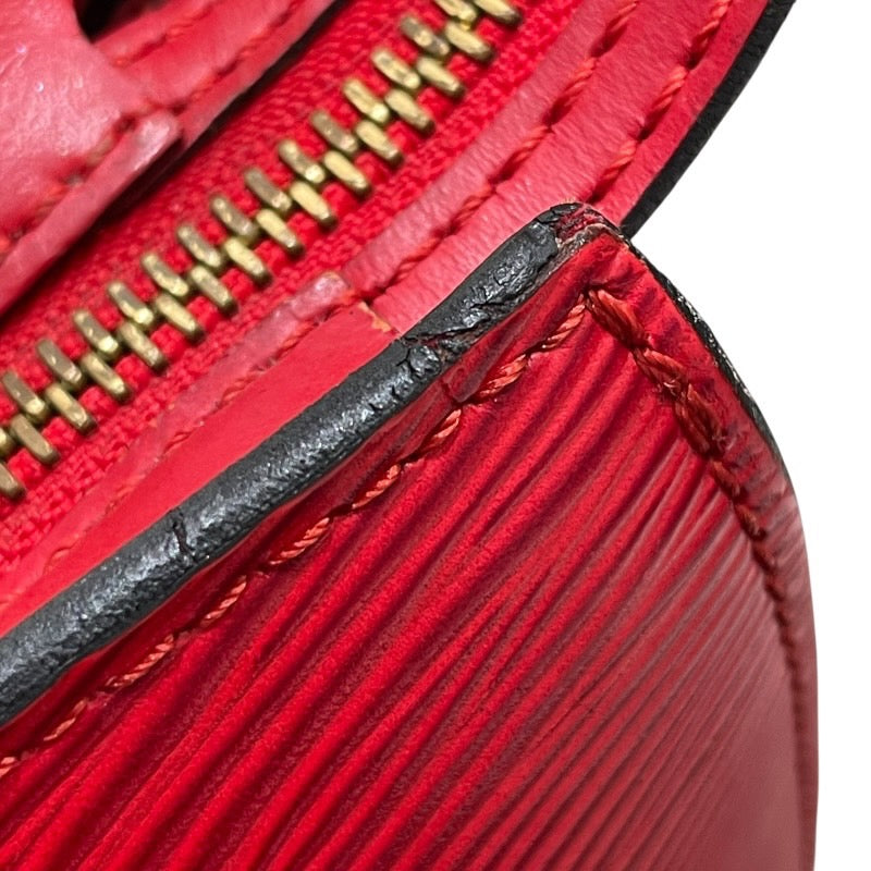 ルイ・ヴィトン LOUIS VUITTON サンジャック M52277 カスティリアンレッド エピレザー レディース ハンドバッグ