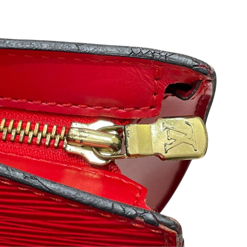 ルイ・ヴィトン LOUIS VUITTON サンジャック M52277 カスティリアンレッド エピレザー レディース ハンドバッグ