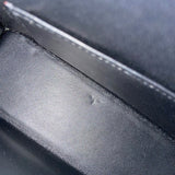 エルメス HERMES ミニケリー2 B刻 ブラック　GD金具 エプソン レディース ショルダーバッグ