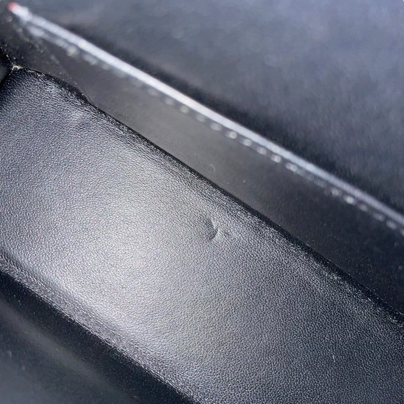 エルメス HERMES ミニケリー2 B刻 ブラック　GD金具 エプソン レディース ショルダーバッグ